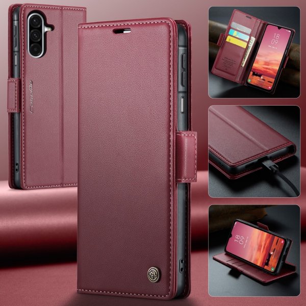 CaseMe Samsung Galaxy A26 -suojakotelo, 023 Series, punainen