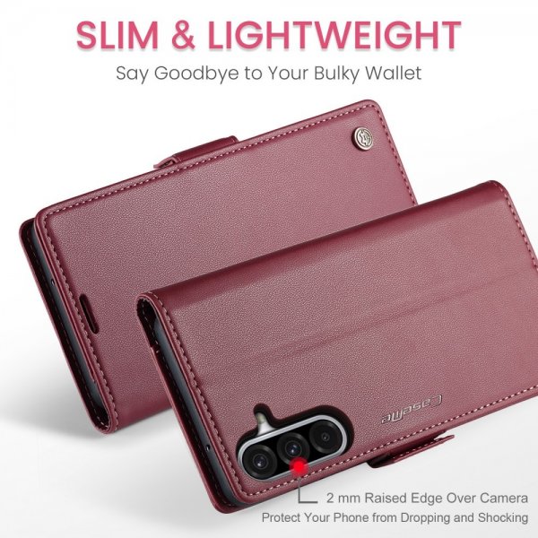CaseMe Samsung Galaxy A26 -suojakotelo, 023 Series, punainen