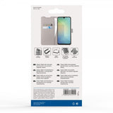 Vivanco Samsung Galaxy A26 Kotelo Classic Wallet Greige
