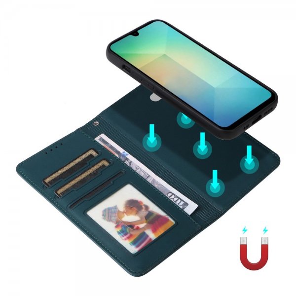 Betopnice Samsung Galaxy A26 suojakuori irrotettavalla kuorella 005 Sininen