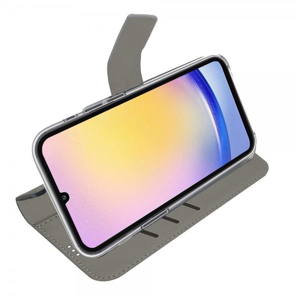 Celly Samsung Galaxy A26 -kotelo Wally Wallet Case, musta