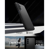 Spigen Samsung Galaxy A26 Kuori Liquid Air Matte Black