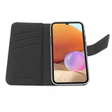 Celly Samsung Galaxy A32 4G Kotelo Wally Wallet Case Musta