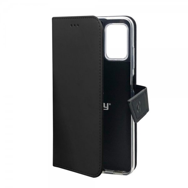 Celly Samsung Galaxy A32 5G -suojakotelo Wally Wallet Case, musta