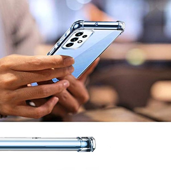 Rvelon Samsung Galaxy A32 5G Kuori Iskunkestävä Läpinäkyvä