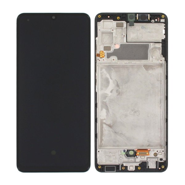 Samsung Galaxy A32 näyttö ja LCD-näyttö alkuperäinen - Musta
