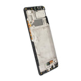 Samsung Galaxy A32 näyttö ja LCD-näyttö alkuperäinen - Musta