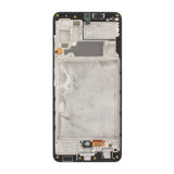 Samsung Galaxy A32 näyttö ja LCD-näyttö alkuperäinen - Musta