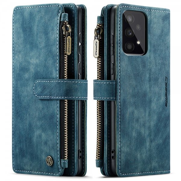 CaseMe Samsung Galaxy A33 5G -suojakotelo, C30-sarja, bensiininsininen