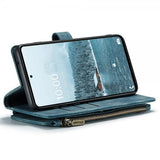 CaseMe Samsung Galaxy A33 5G -suojakotelo, C30-sarja, bensiininsininen
