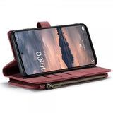 CaseMe Samsung Galaxy A33 5G -suojakotelo, C30-sarja, punainen