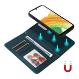 Betopnice Samsung Galaxy A33 5G Kotelo irrotettavalla kuorella 005 Sininen