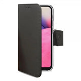 Celly Samsung Galaxy A33 5G -suojakotelo Wally Wallet Case, musta