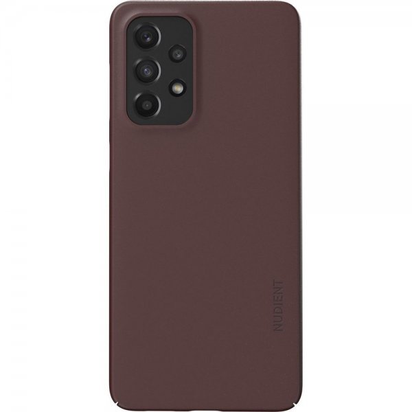 Nudient Samsung Galaxy A33 5G Kuori Thin Case V3 Sangria Red