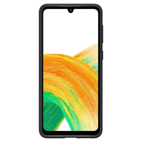 Spigen Samsung Galaxy A33 5G Thin Fit -kuori, musta