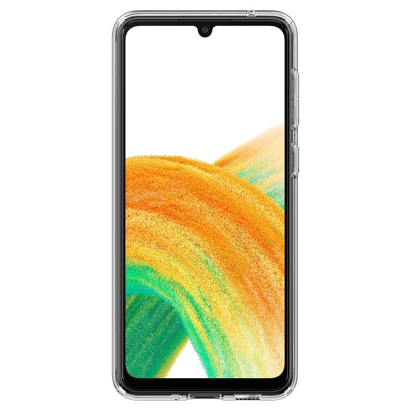 Spigen Samsung Galaxy A33 5G -suojakuori, Ultra Hybrid, läpinäkyvä