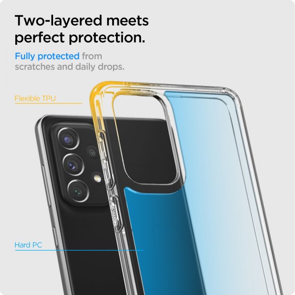 Spigen Samsung Galaxy A33 5G -suojakuori, Ultra Hybrid, läpinäkyvä