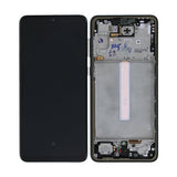 Samsung Galaxy A33 5G -näyttö LCD-paneelilla, alkuperäinen - musta
