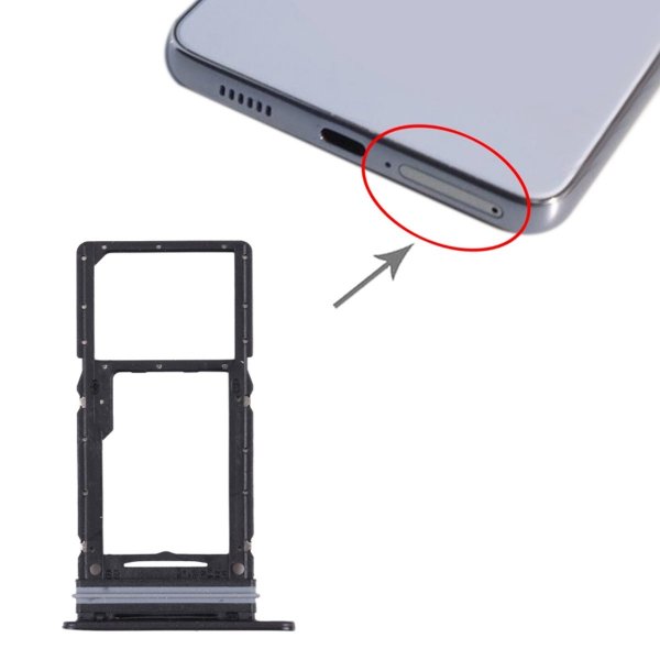 Samsung Galaxy A33 SIM-kortin pidike - Musta