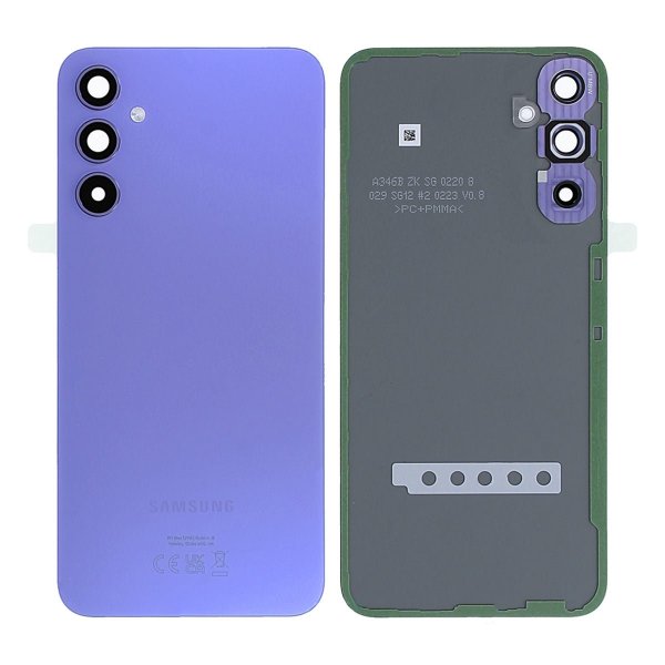 Samsung Galaxy A34 5G Alkuperäinen takakuori - Violetti