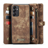 CaseMe Samsung Galaxy A34 5G -kotelo 008 Series Irrotettava kuori Ruskea