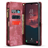 CaseMe Samsung Galaxy A34 5G -suojakotelo 008 Series, irrotettava kuori, punainen