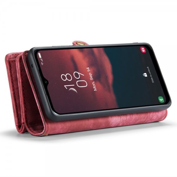 CaseMe Samsung Galaxy A34 5G -suojakotelo 008 Series, irrotettava kuori, punainen