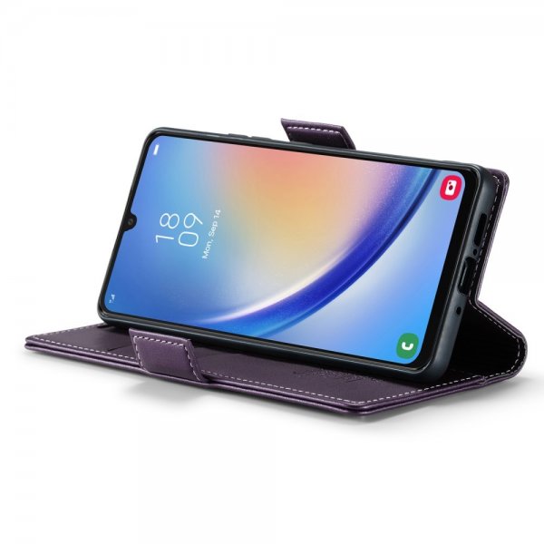 CaseMe Samsung Galaxy A34 5G -suojakotelo 023-sarjan violetti