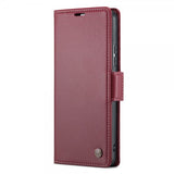 CaseMe Samsung Galaxy A34 5G -suojakotelo 023-sarja Punainen