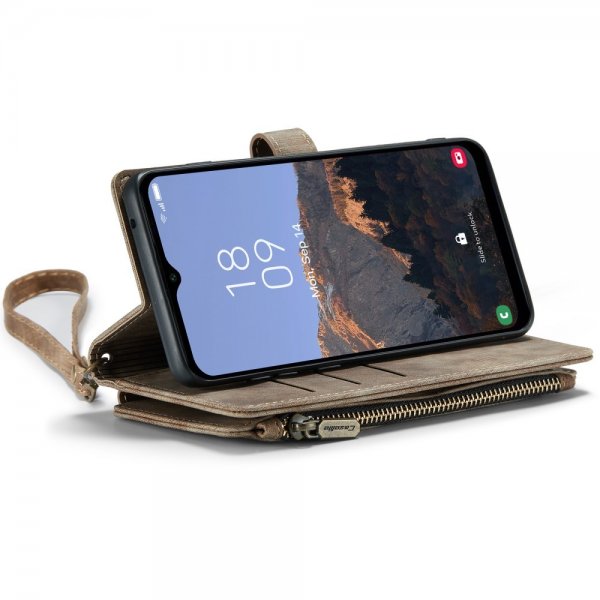 CaseMe Samsung Galaxy A34 5G -suojakotelo C30 Series, ruskea