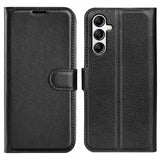 Nordic Covers Samsung Galaxy A34 5G Lompakkokotelo Litchi Raven Black
