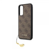 Guess Samsung Galaxy A34 5G Kuori 4G Charms Ruskea
