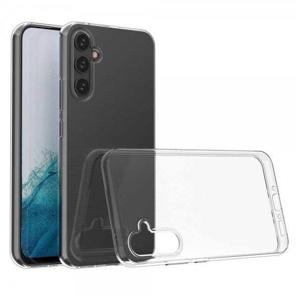 Nordic Covers Samsung Galaxy A34 5G Kuori Feather Series Läpinäkyvä