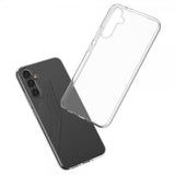 Nordic Covers Samsung Galaxy A34 5G Kuori Feather Series Läpinäkyvä