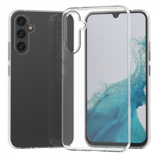 Nordic Covers Samsung Galaxy A34 5G Kuori Feather Series Läpinäkyvä