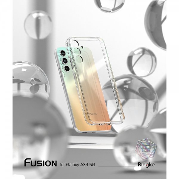 Ringke Samsung Galaxy A34 5G Suojakuori Fusion Matte Clear