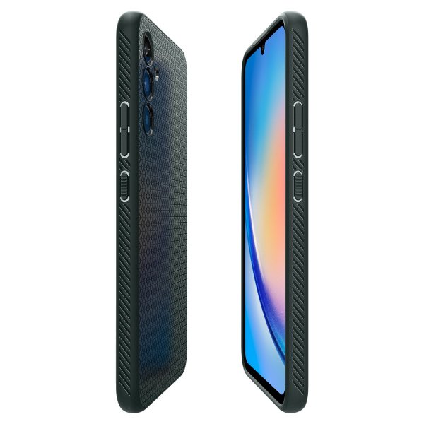 Spigen Samsung Galaxy A34 5G Kuori Liquid Air Abyss Green