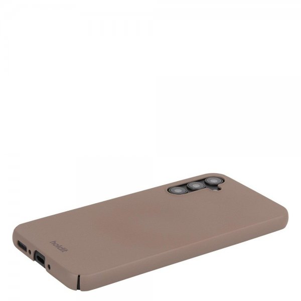 holdit Samsung Galaxy A34 5G kuori Slim Case Mocha Brown