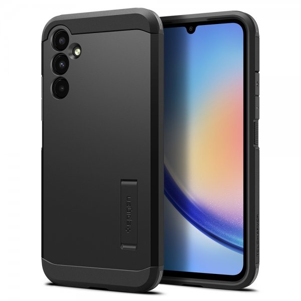 Spigen Samsung Galaxy A34 5G kuori Tough Armor musta