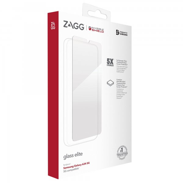 ZAGG InvisibleShield Samsung Galaxy A34 5G Näytönsuoja Glass Elite