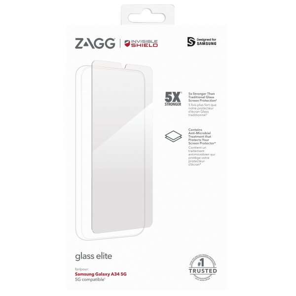 ZAGG InvisibleShield Samsung Galaxy A34 5G Näytönsuoja Glass Elite