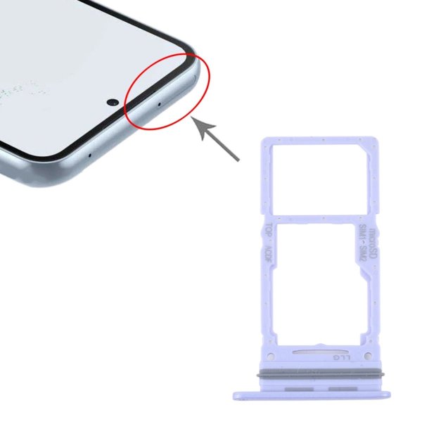 Samsung Galaxy A34 5G SM-A346 SIM-korttipidin – violetti