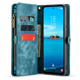 CaseMe Samsung Galaxy A35 -kotelo, 008 Series, irrotettava kuori, sininen