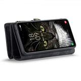 CaseMe Samsung Galaxy A35 -kotelo 008 Series, irrotettava kuori, musta