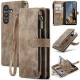 CaseMe Samsung Galaxy A35 suojakuori C30-sarja, ruskea