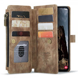 CaseMe Samsung Galaxy A35 suojakuori C30-sarja, ruskea