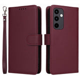 Betopnice Samsung Galaxy A35 -kotelo irrotettavalla kuorella 005 Punainen