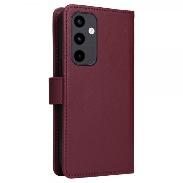 Betopnice Samsung Galaxy A35 -kotelo irrotettavalla kuorella 005 Punainen