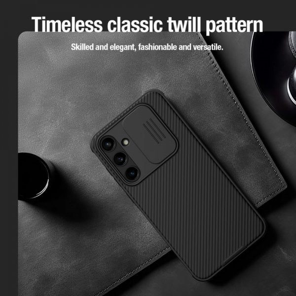 Nillkin Samsung Galaxy A35 CamShield Pro -suojakuori, musta