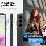 Spigen Samsung Galaxy A35 Suojakuori Liquid Air Abyss Green